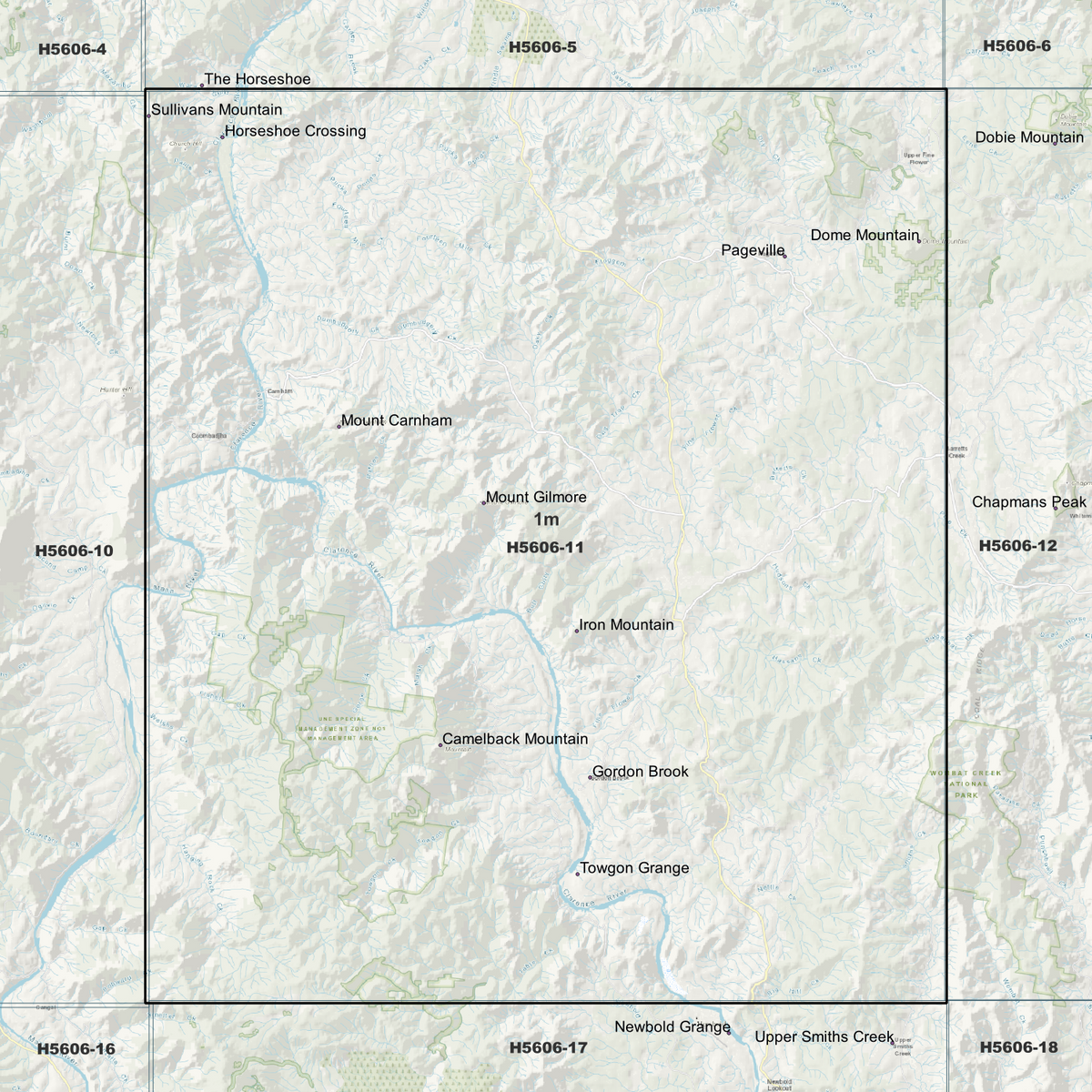 Pucka 1m Digital Elevation Models (H5606-11)