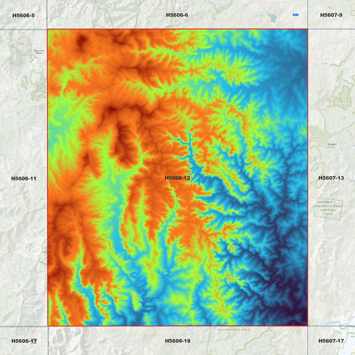 Coaldale 1m Digital Elevation Models (H5606-12)