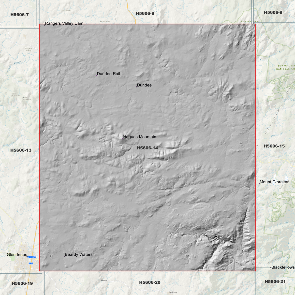 Dundee 1m, 2m & 5m Digital Elevation Models (H5606-14)