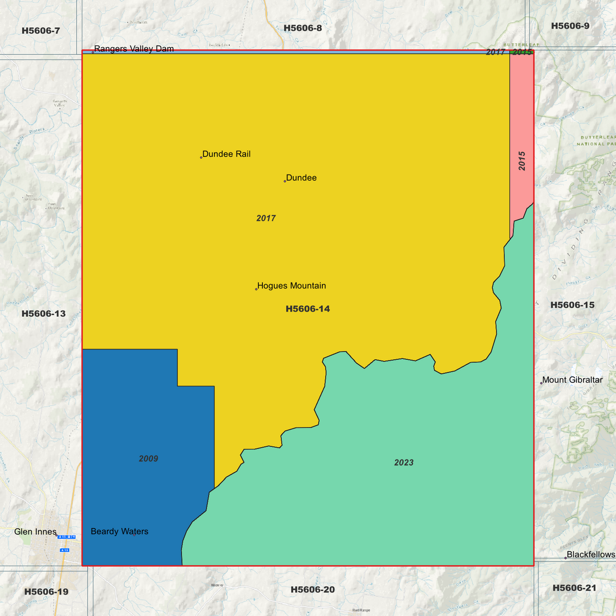 Dundee 1m, 2m & 5m Digital Elevation Models (H5606-14)