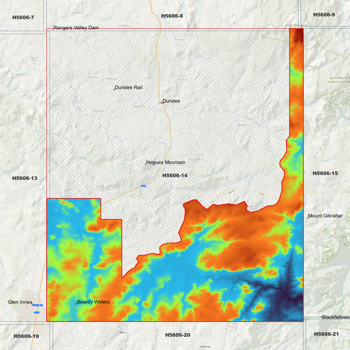 Dundee 1m, 2m & 5m Digital Elevation Models (H5606-14)