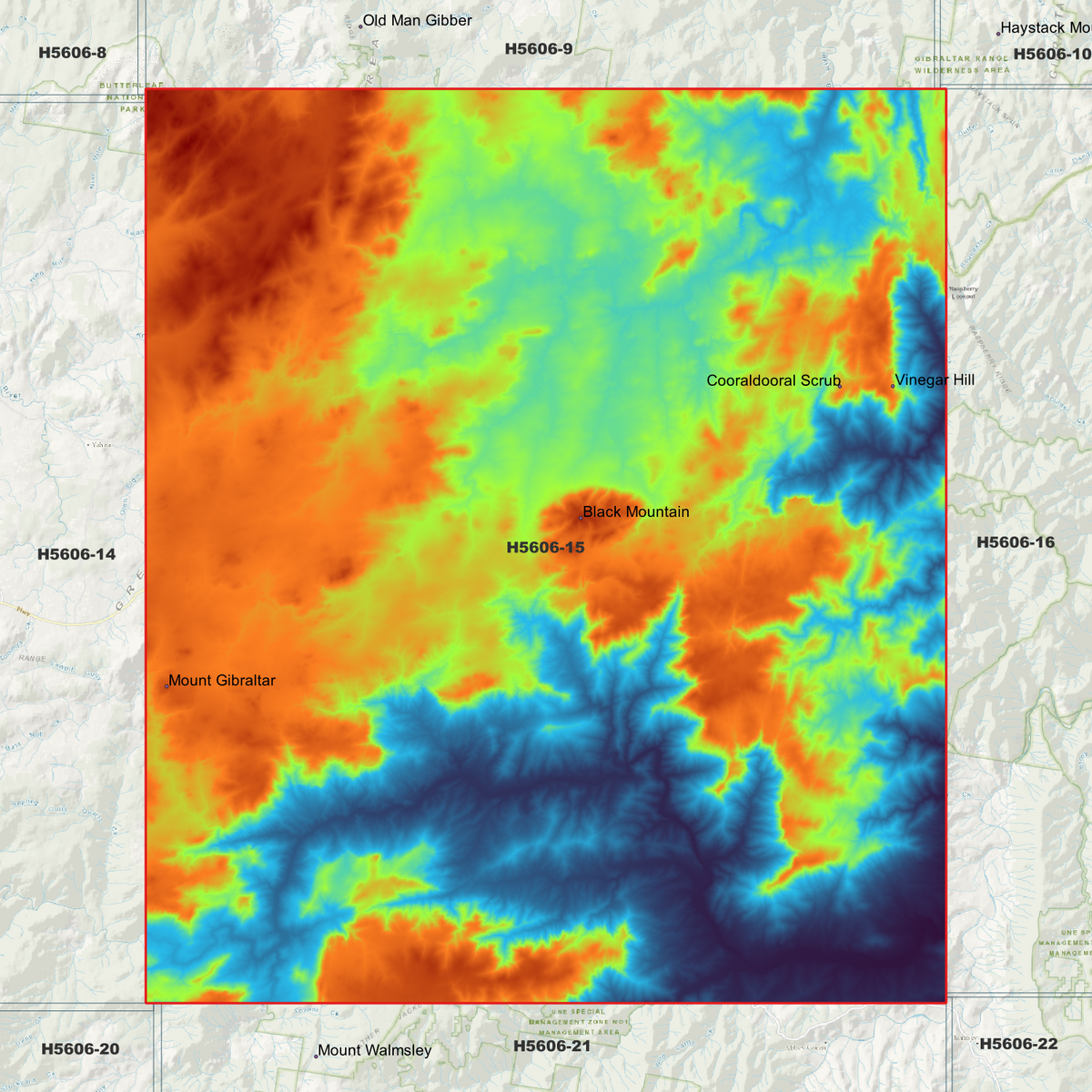Diehard 1m Digital Elevation Models (H5606-15)