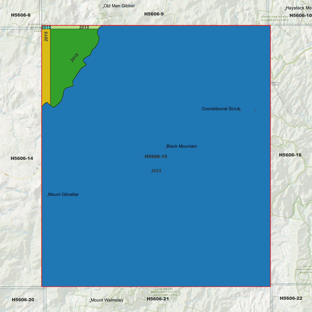 Diehard 1m Digital Elevation Models (H5606-15)