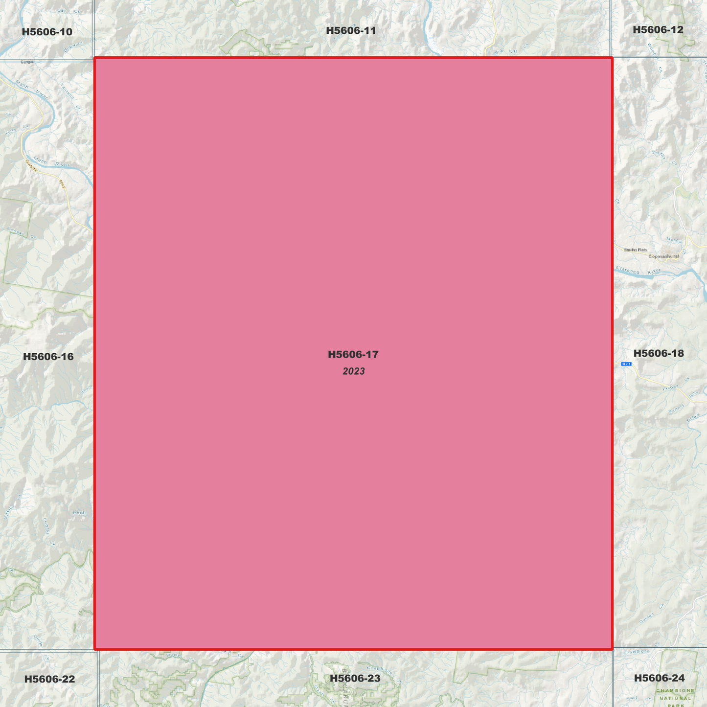 Duckan 1m Digital Elevation Model (H5606-17)