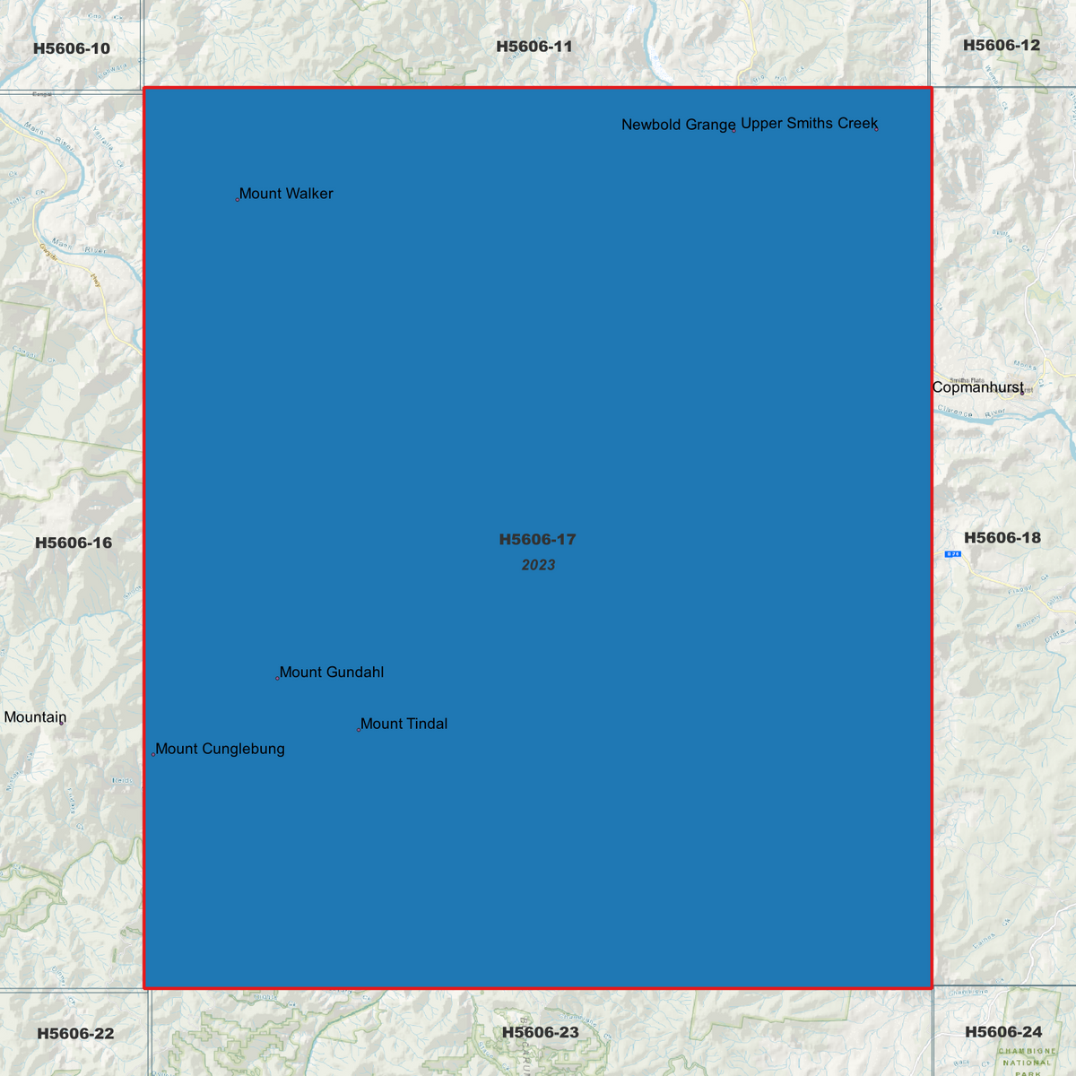 Duckan 1m Digital Elevation Models (H5606-17)