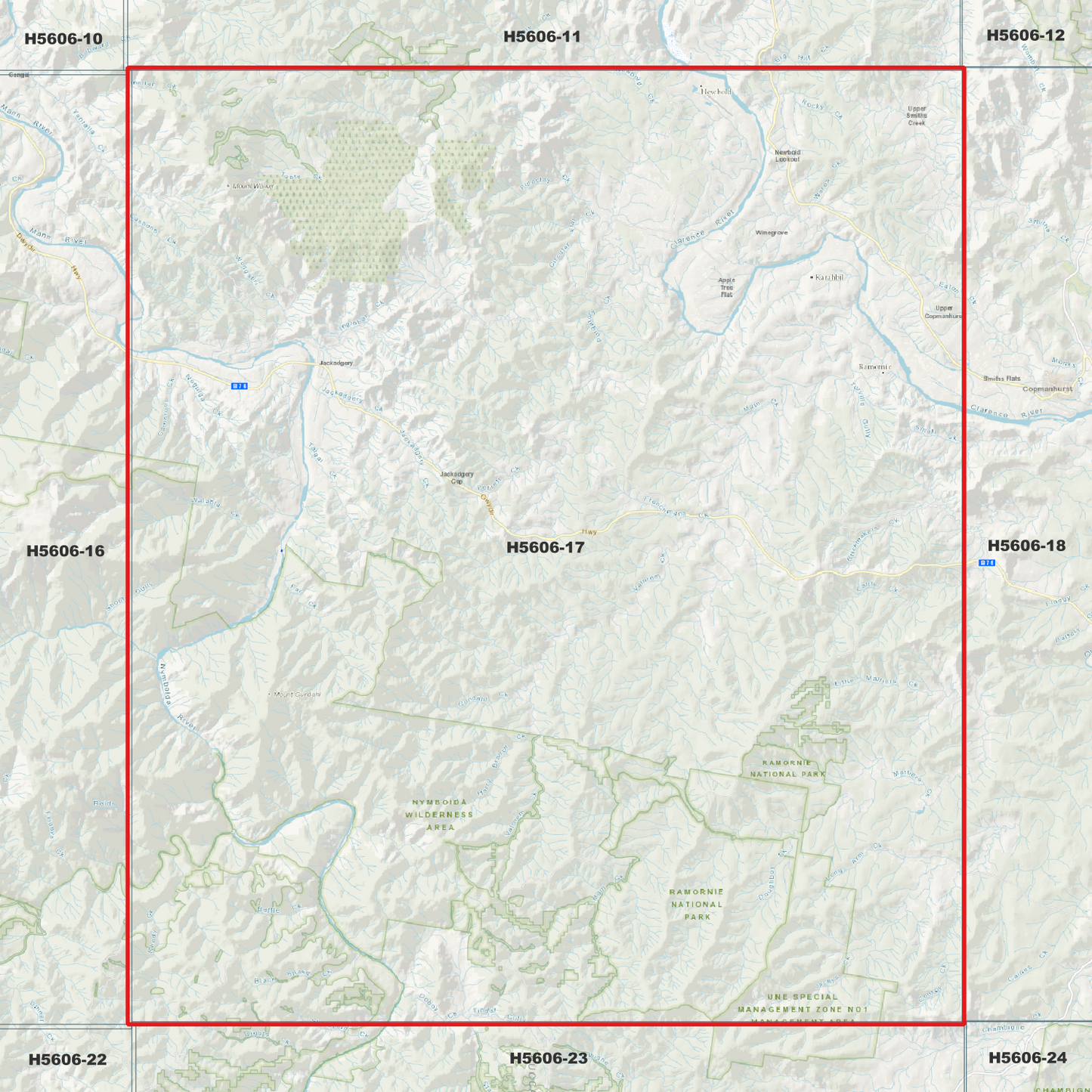Duckan 1m Digital Elevation Model (H5606-17)