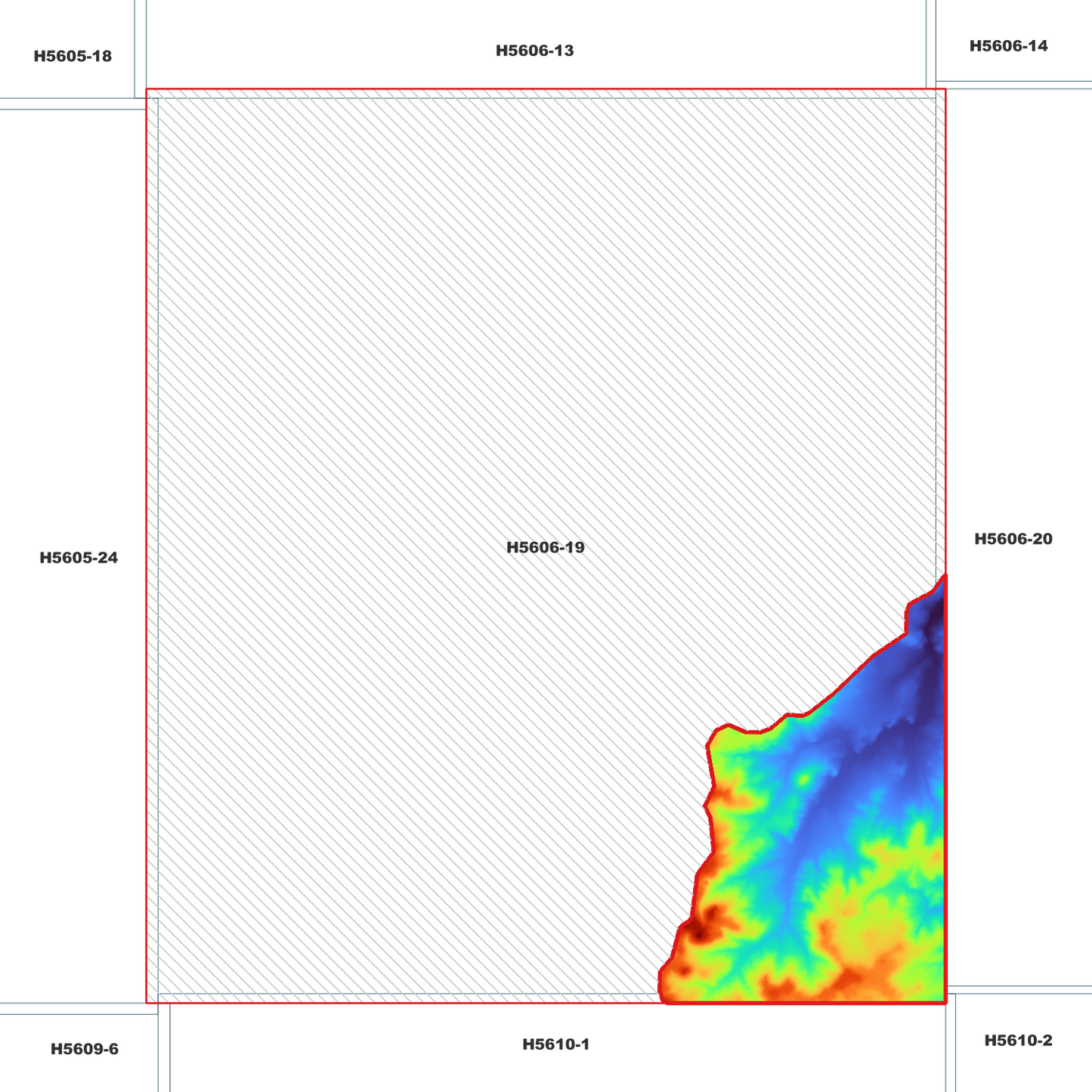 Glencoe 1m Digital Elevation Model (H5606-19)