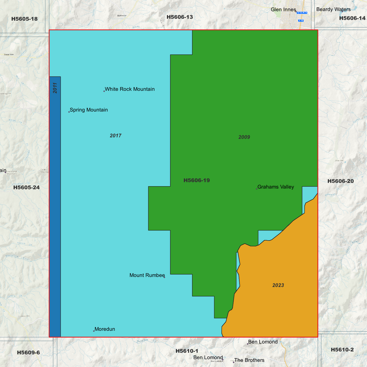 Glencoe 1m, 2m & 5m Digital Elevation Models (H5606-19)