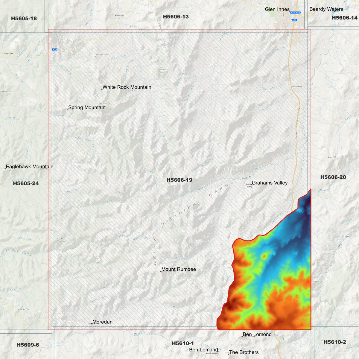 Glencoe 1m, 2m & 5m Digital Elevation Models (H5606-19)
