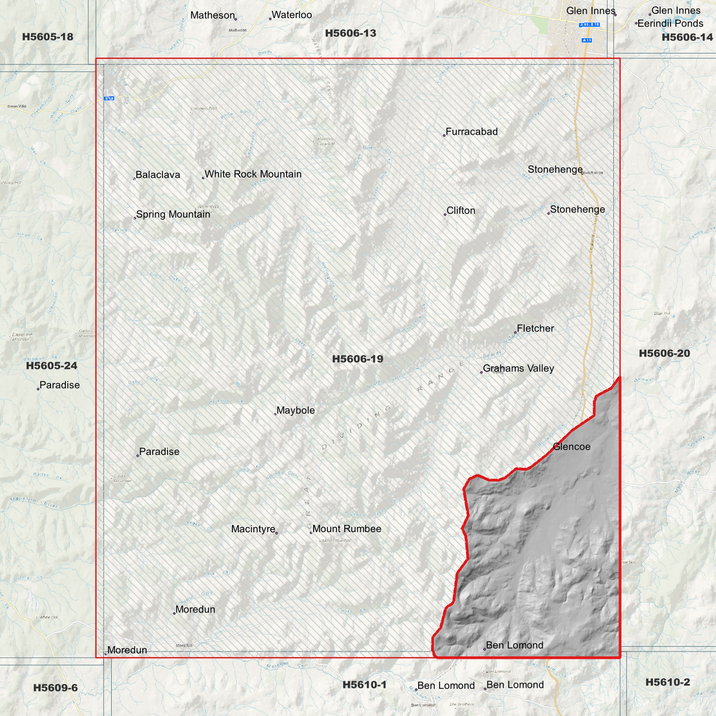 Glencoe 1m Digital Elevation Model (H5606-19)