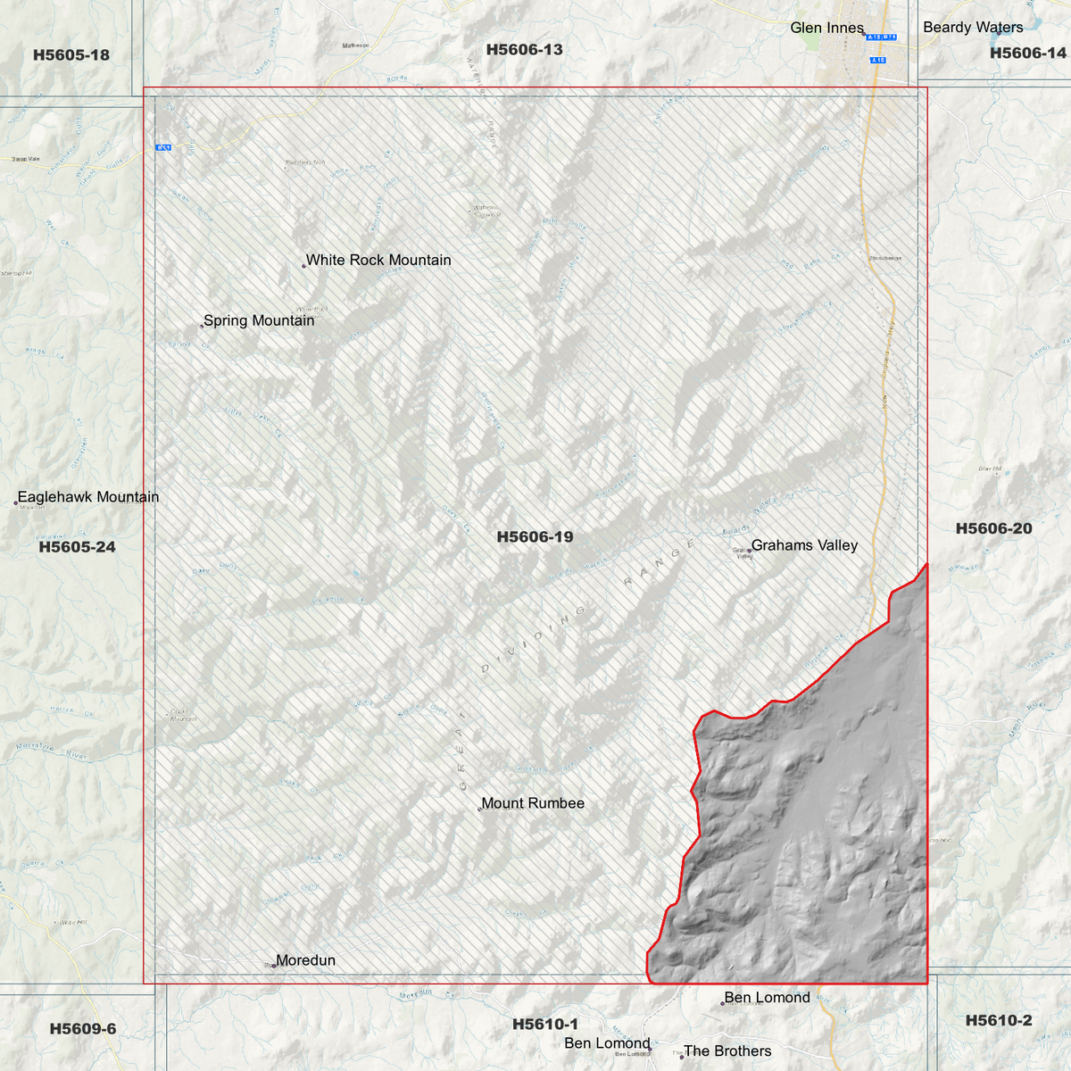 Glencoe 1m, 2m & 5m Digital Elevation Models (H5606-19)