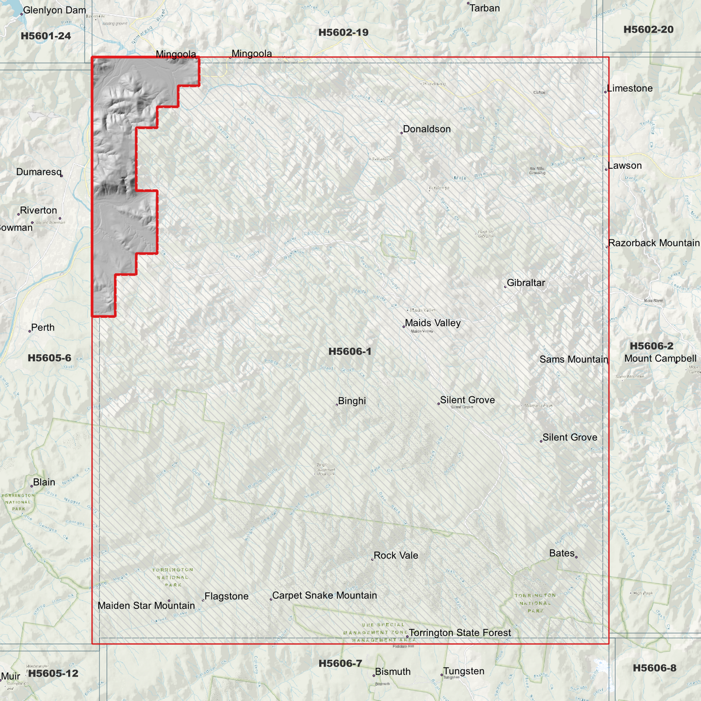 Binghi 1m Digital Elevation Model (H5606-1)