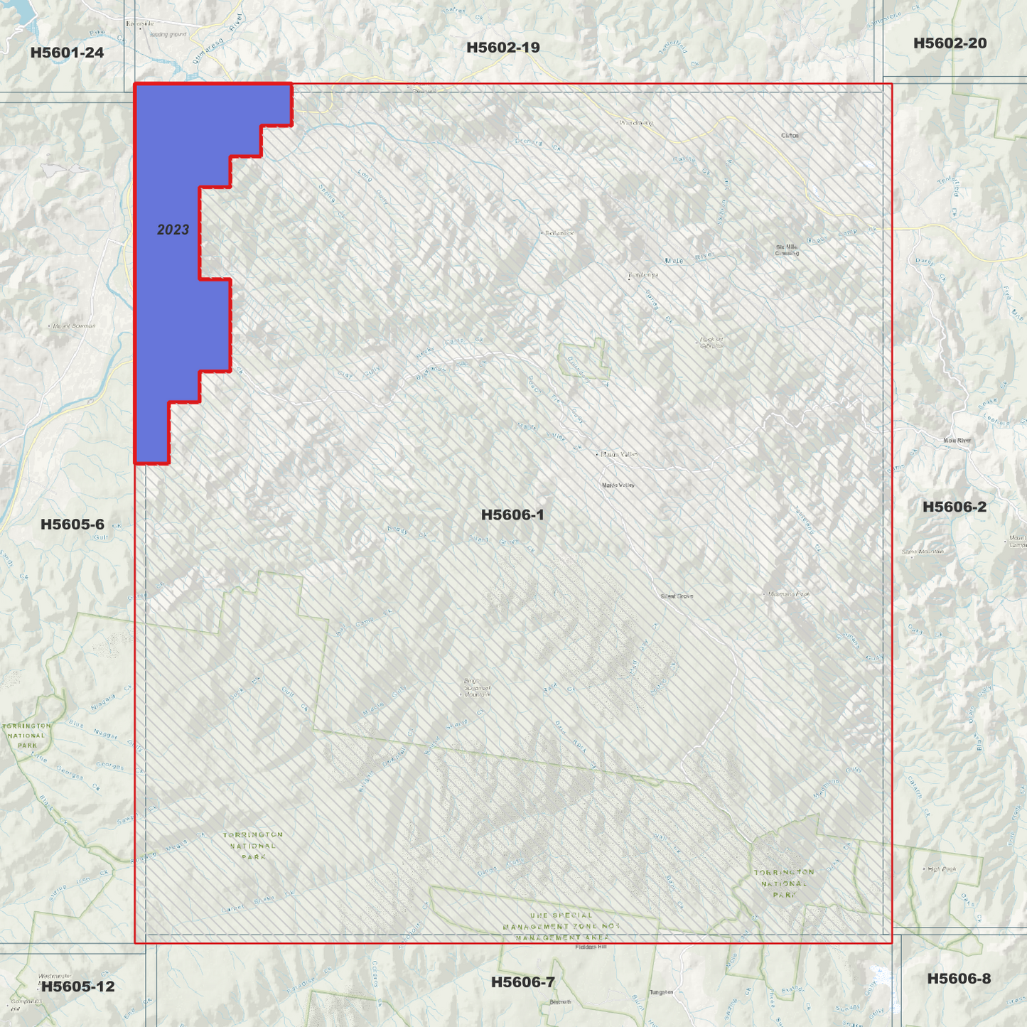 Binghi 1m Digital Elevation Model (H5606-1)