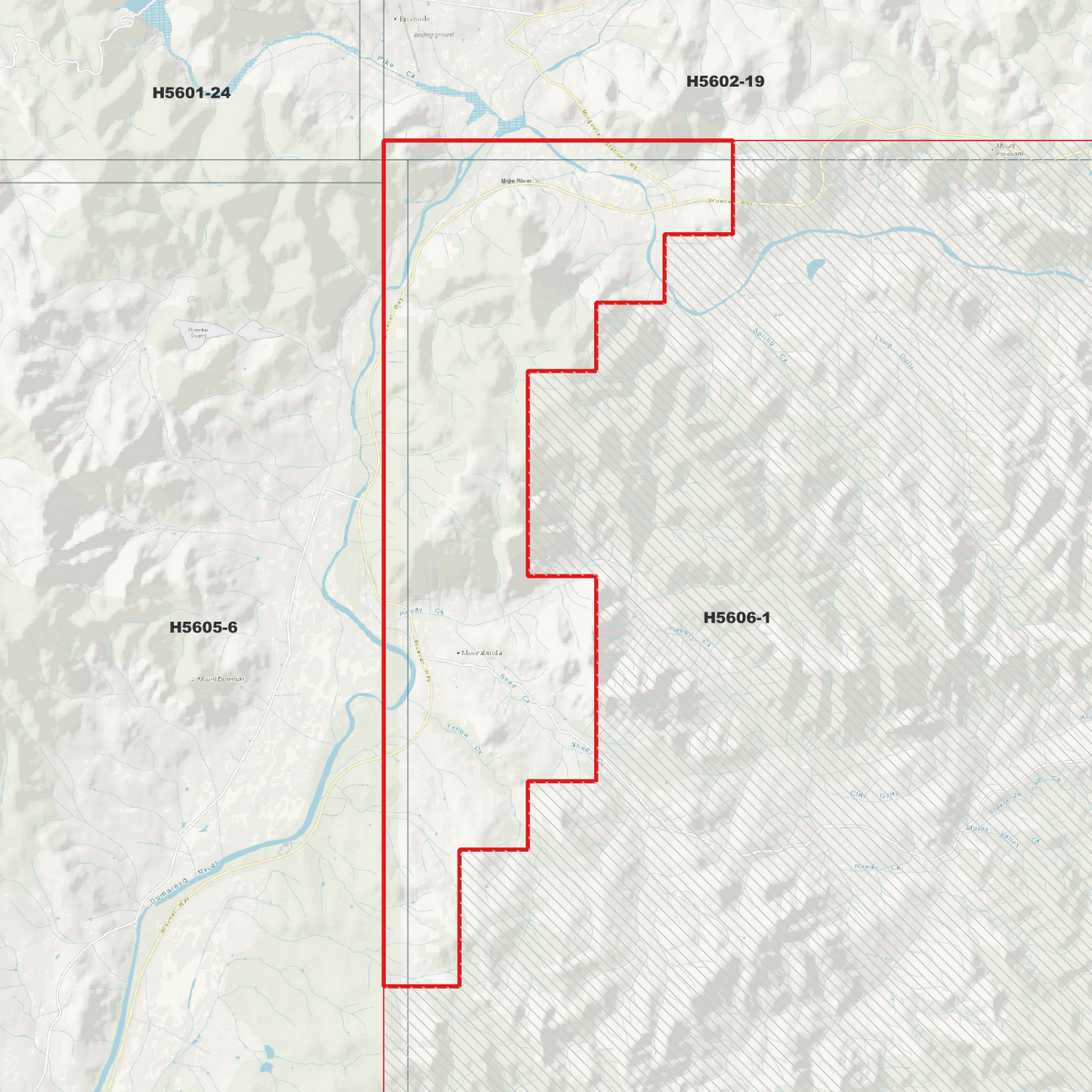 Binghi 1m Digital Elevation Model (H5606-1)