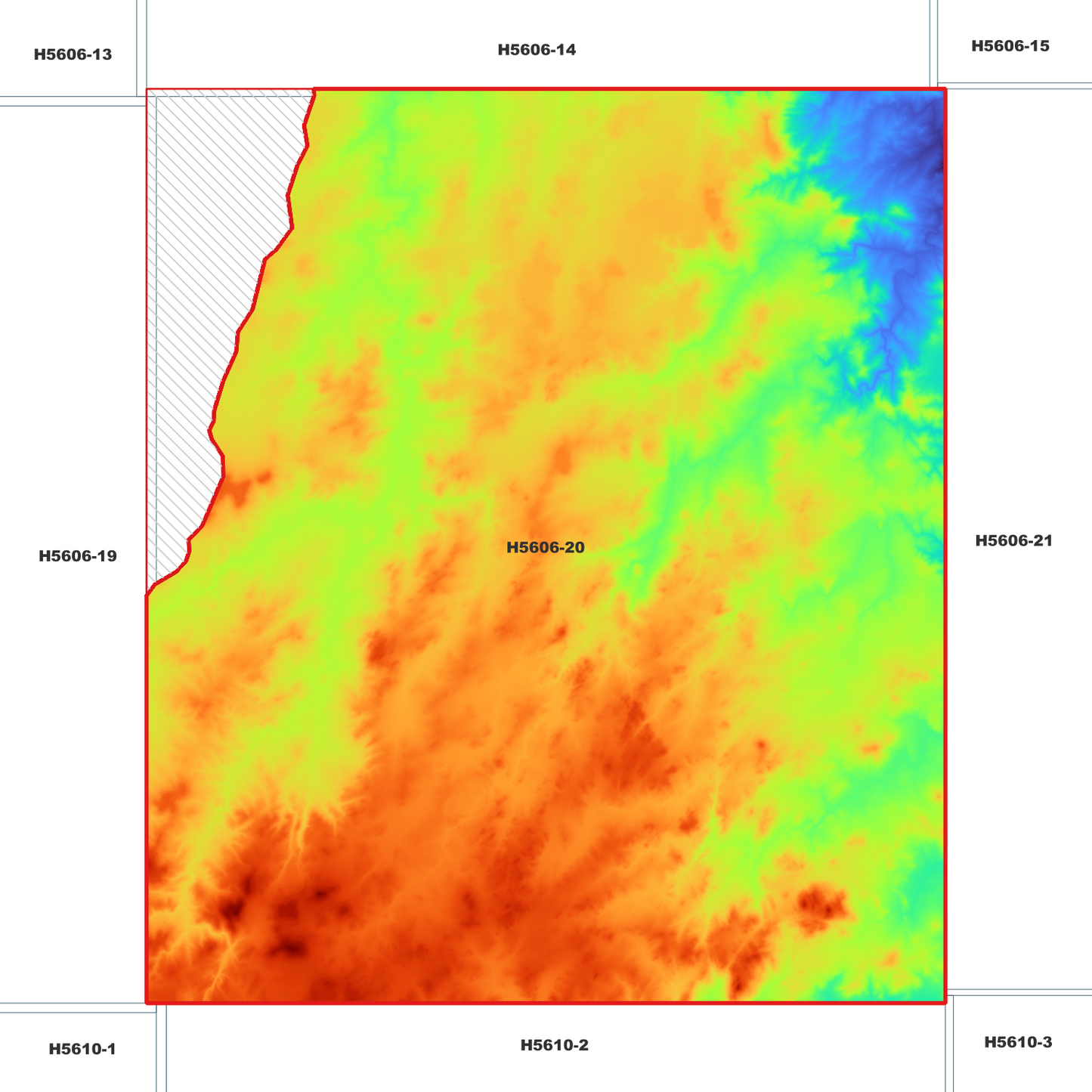 Pinkett 1m Digital Elevation Model (H5606-20)