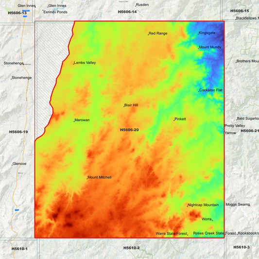 Pinkett 1m Digital Elevation Model (H5606-20)