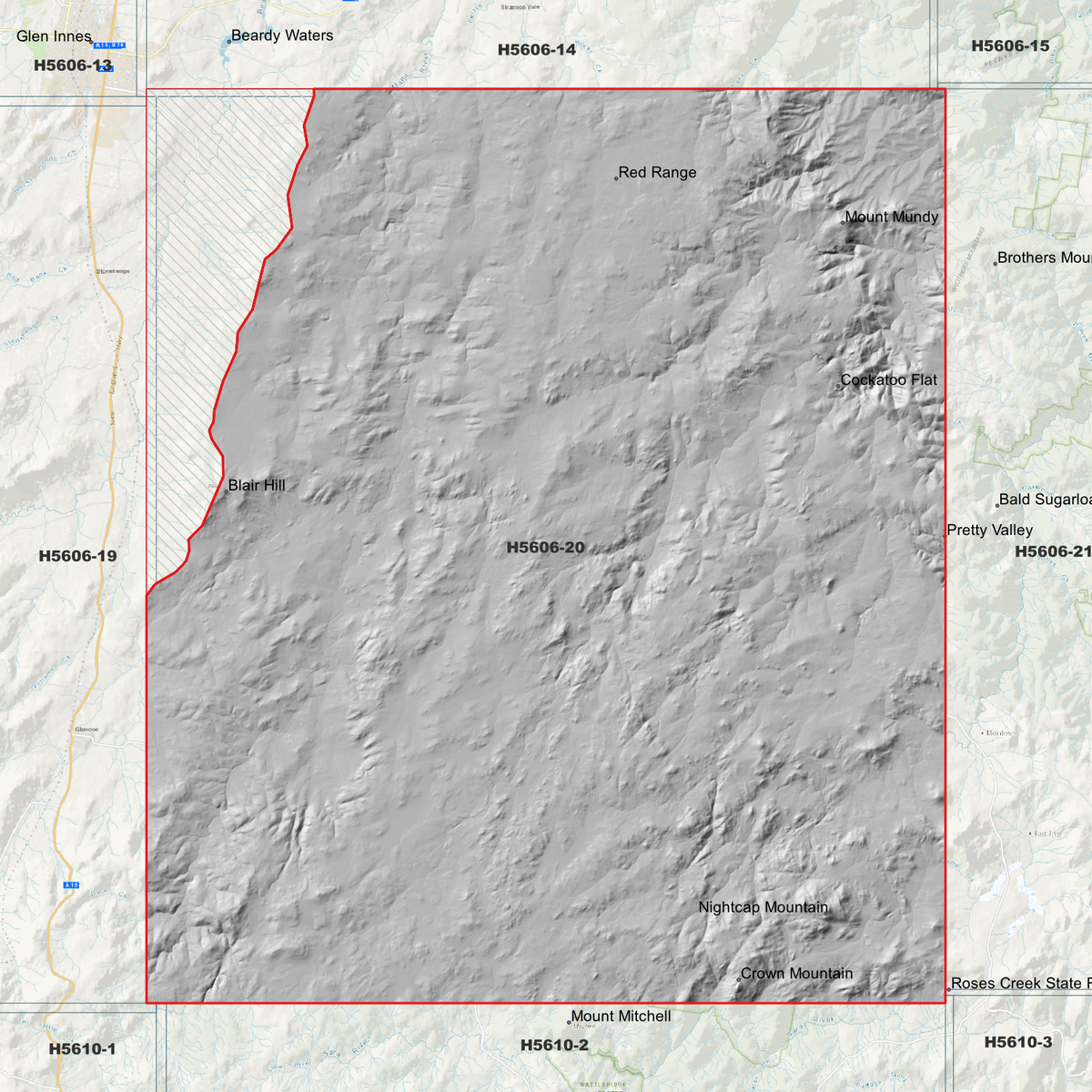 Pinkett 1m, 2m & 5m Digital Elevation Models (H5606-20)