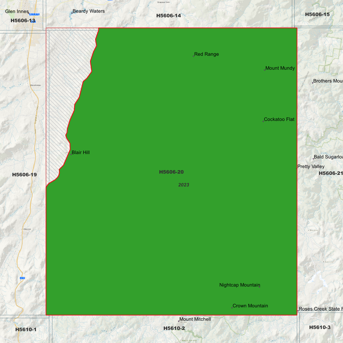 Pinkett 1m, 2m & 5m Digital Elevation Models (H5606-20)