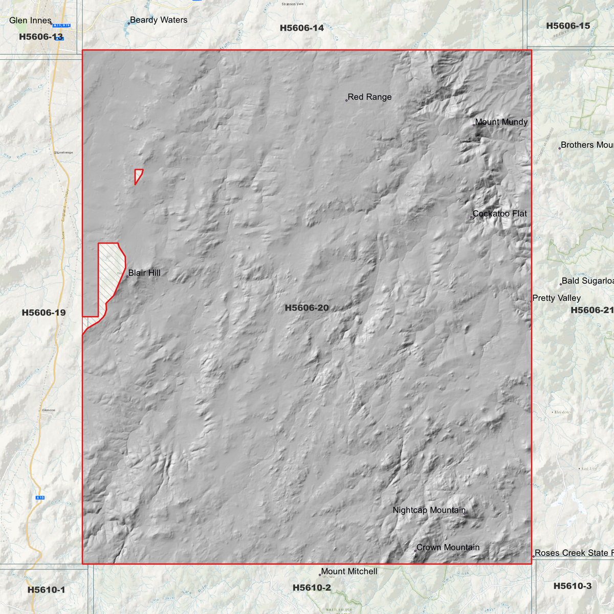 Pinkett 1m, 2m & 5m Digital Elevation Models (H5606-20)