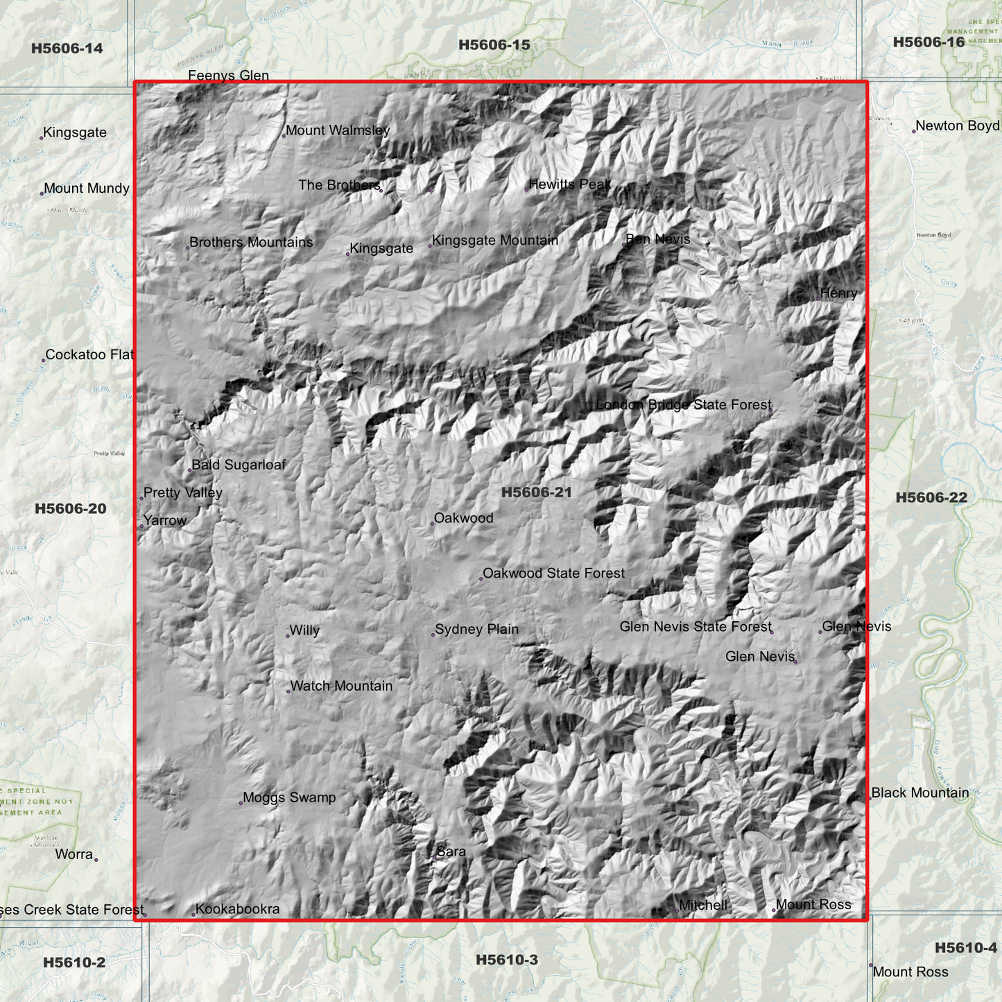 Glen Nevis 1m Digital Elevation Model (H5606-21)