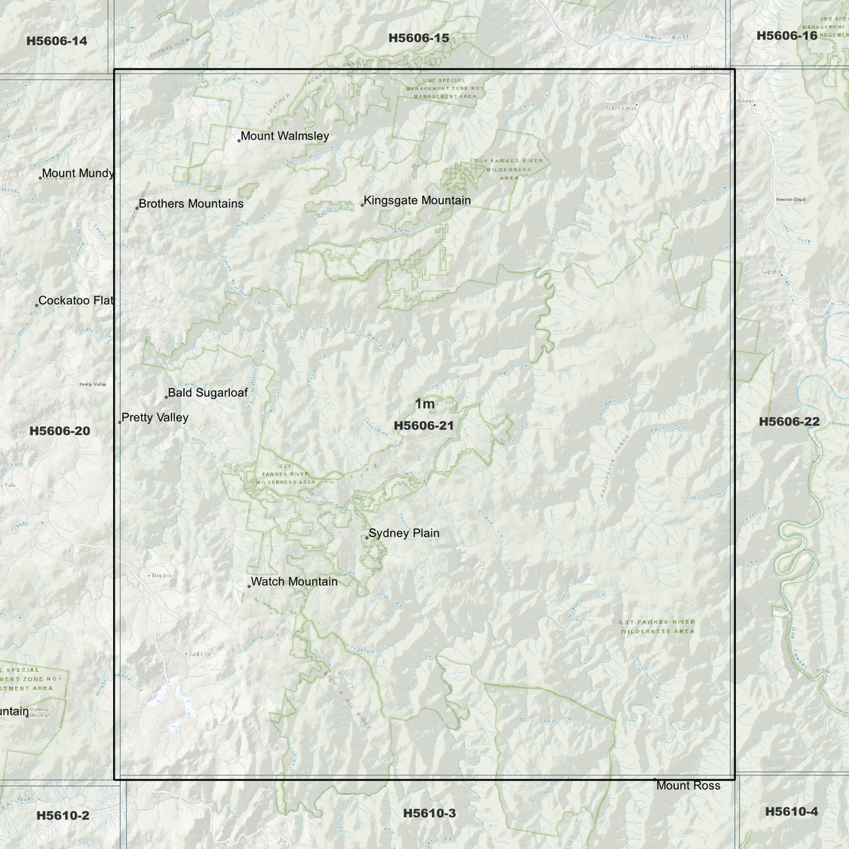 Glen Nevis 1m Digital Elevation Models (H5606-21)