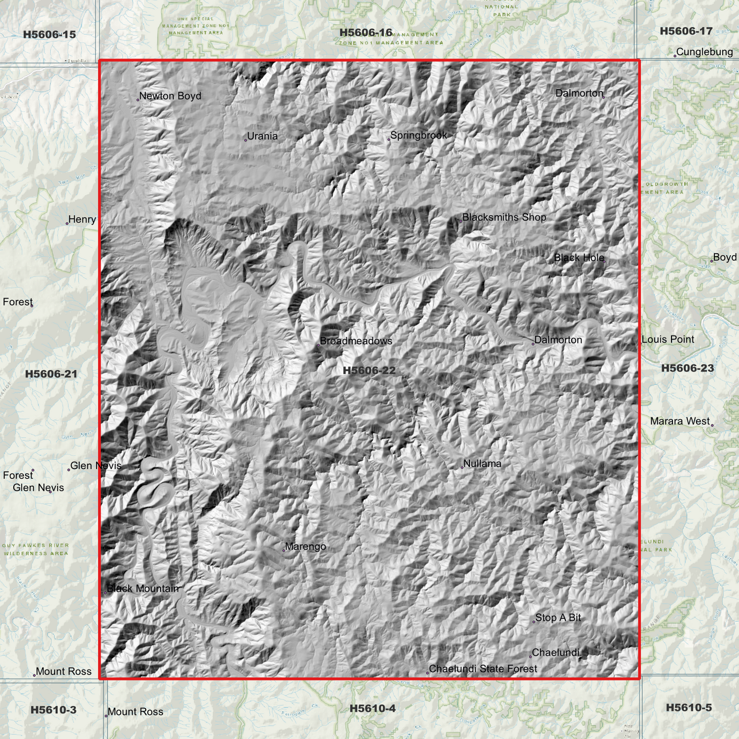 Urania 1m Digital Elevation Model (H5606-22)