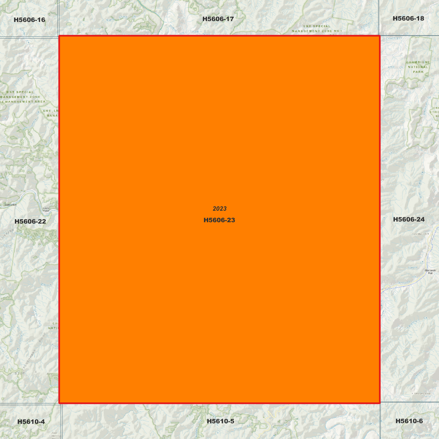 Buccarumbi 1m Digital Elevation Model (H5606-23)