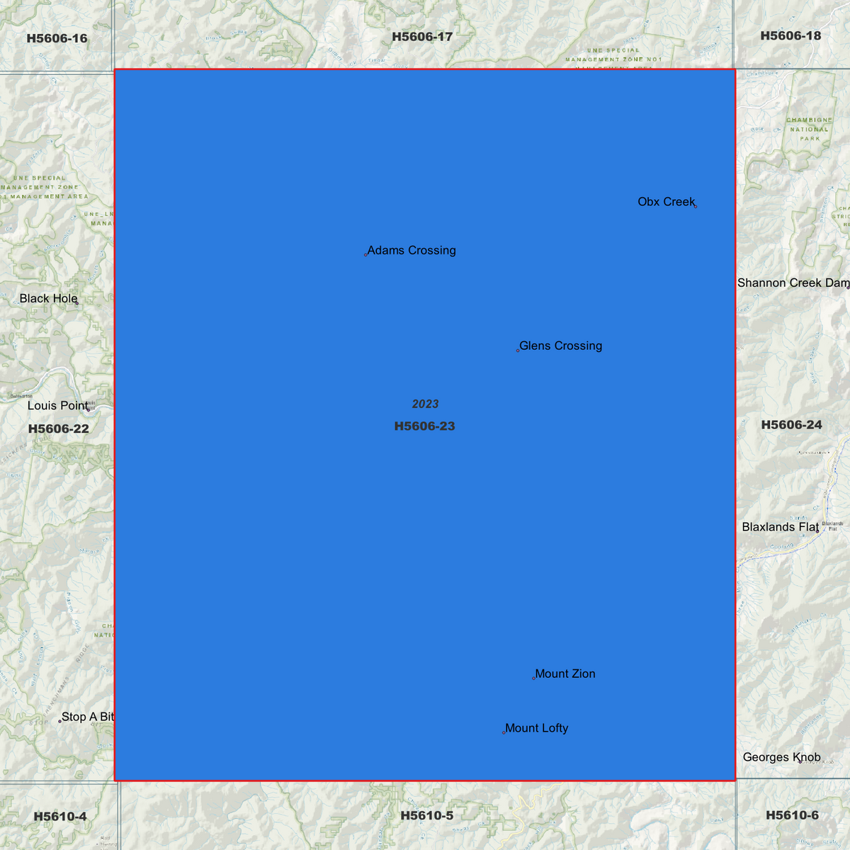 Buccarumbi 1m Digital Elevation Models (H5606-23)