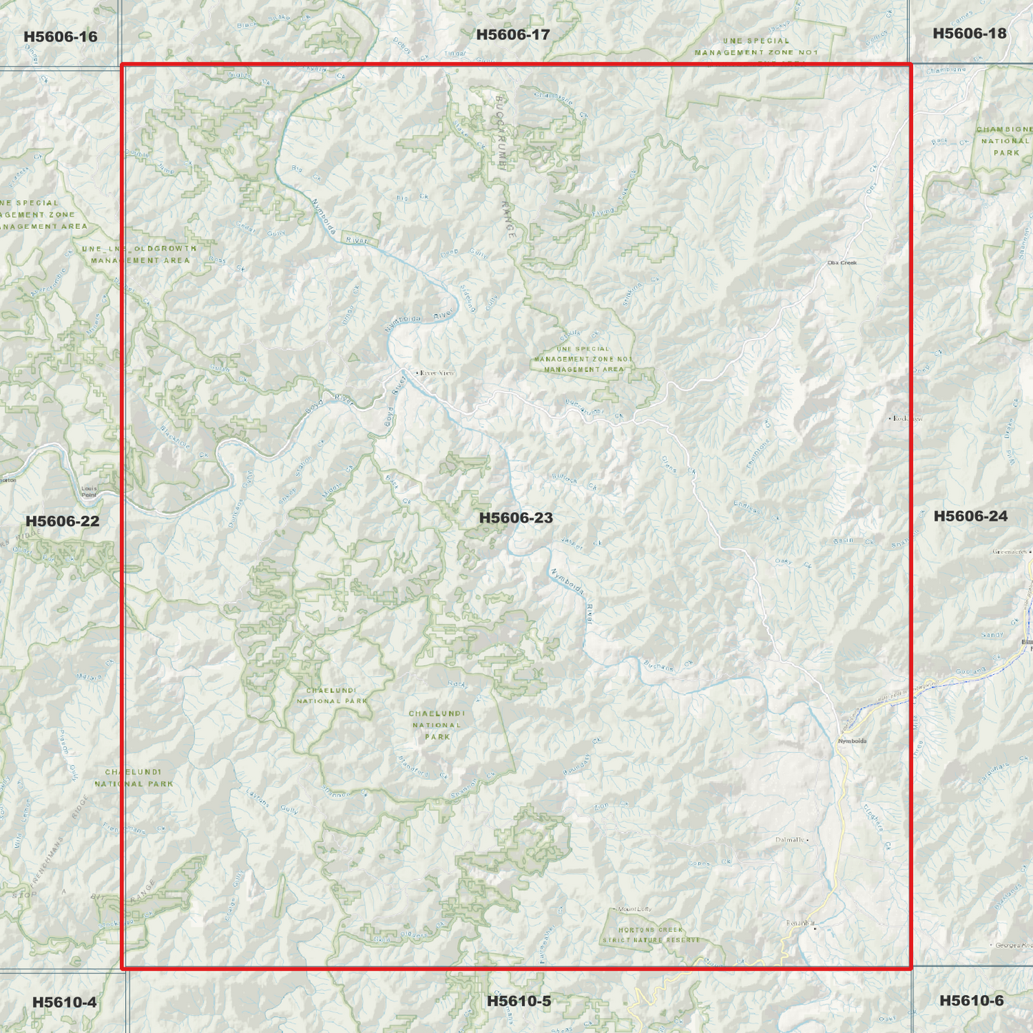 Buccarumbi 1m Digital Elevation Model (H5606-23)
