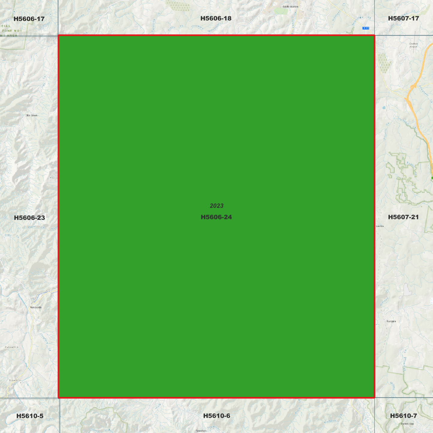 Koukandowie 1m Digital Elevation Model (H5606-24)