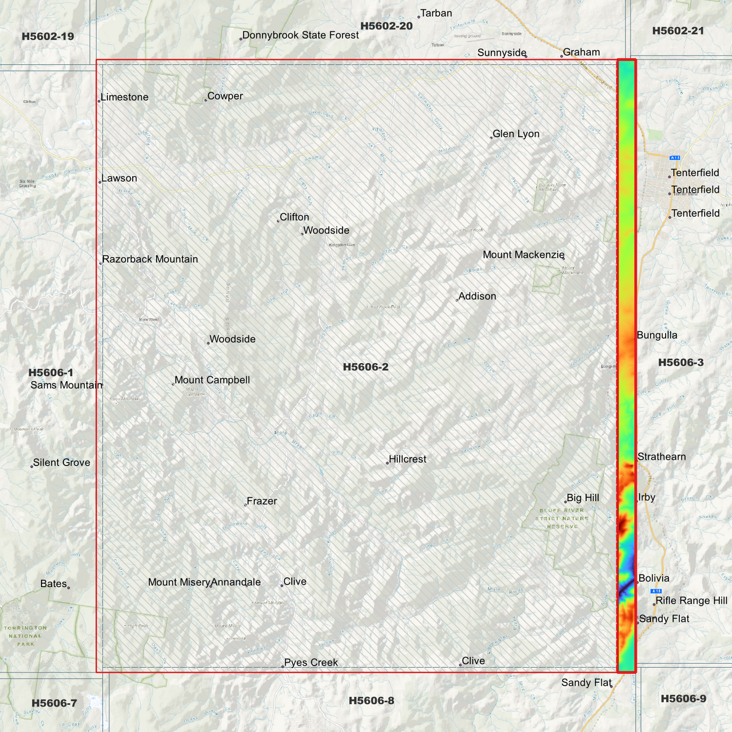 Woodside 1m Digital Elevation Model (H5606-2)