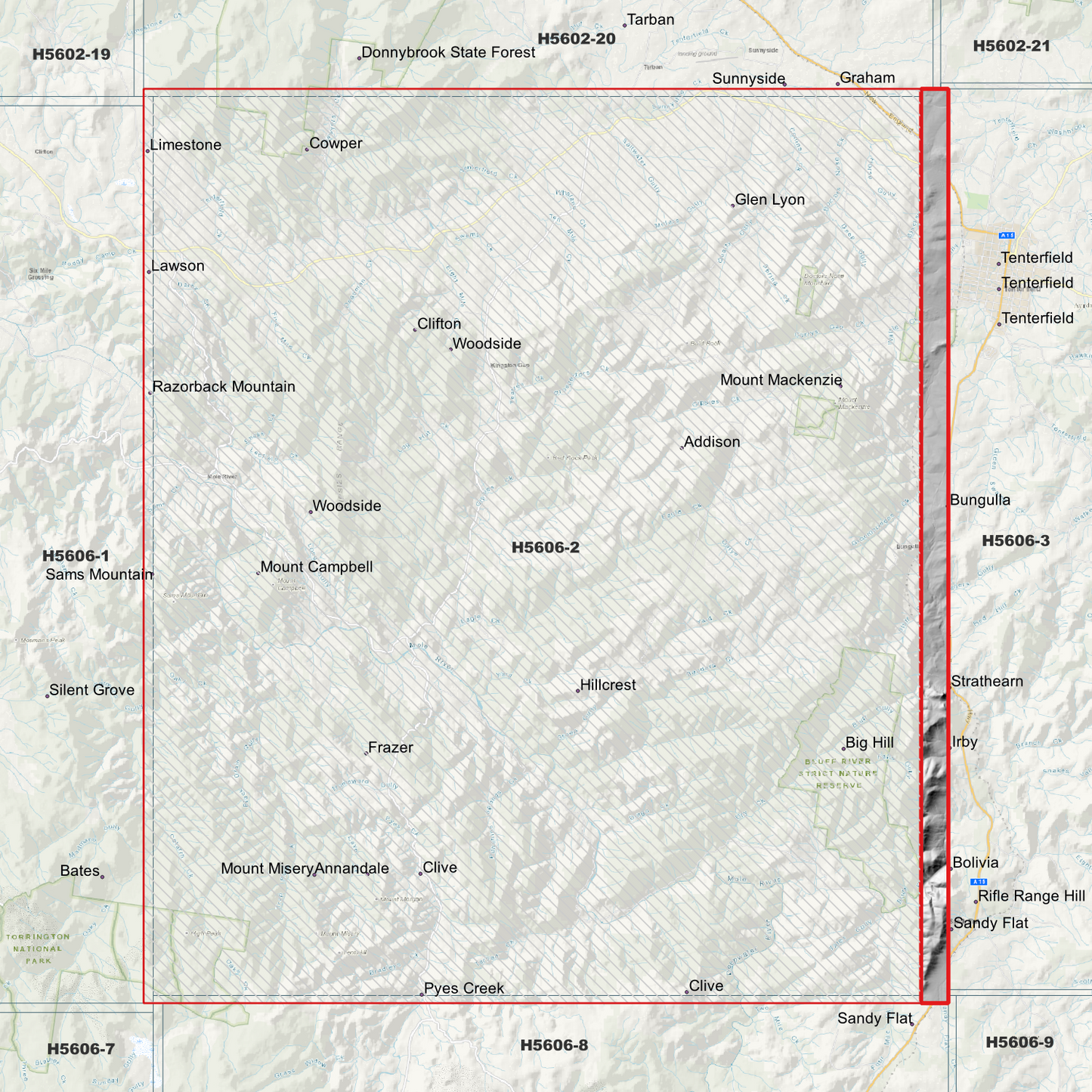 Woodside 1m Digital Elevation Model (H5606-2)