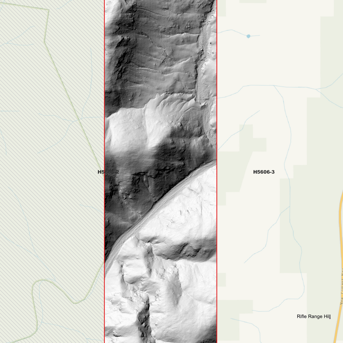 Woodside 1m, 2m & 5m Digital Elevation Models (H5606-2)
