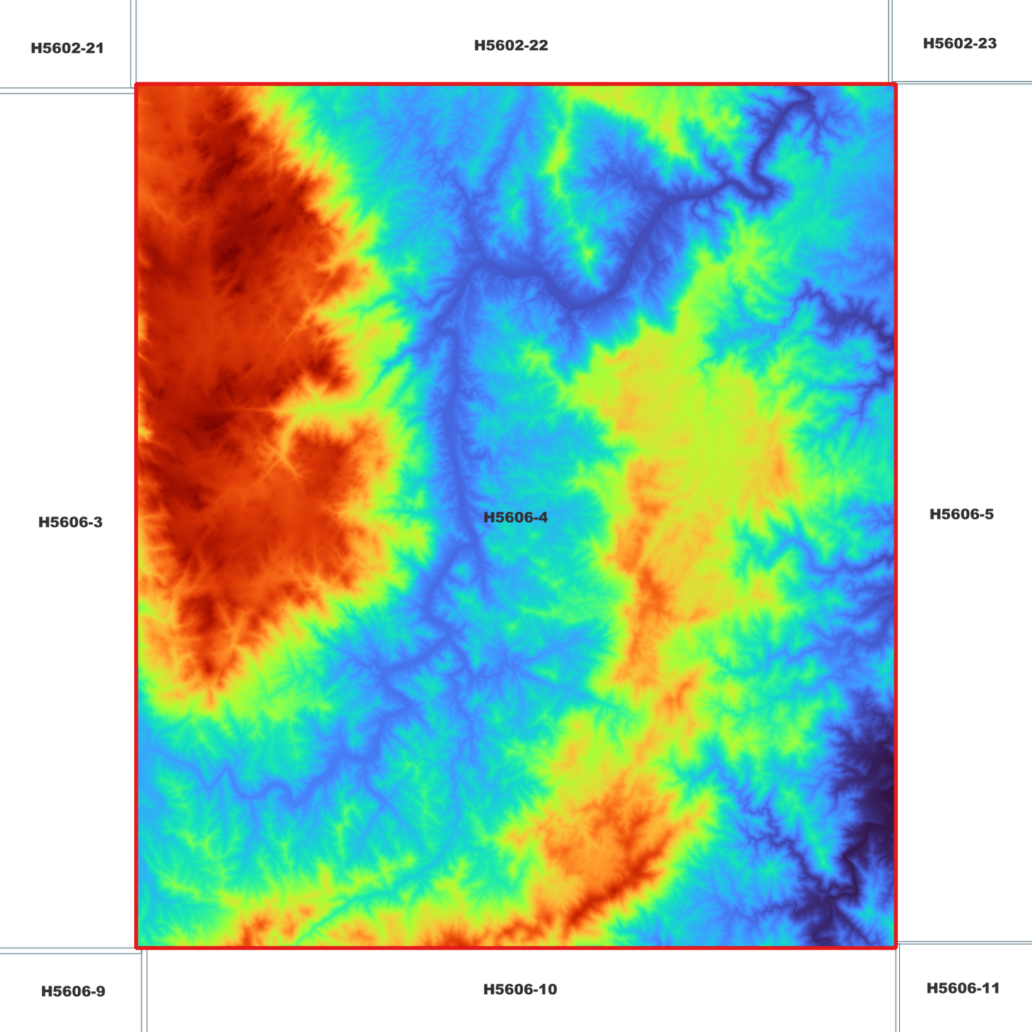 Solferino 1m Digital Elevation Model (H5606-4)