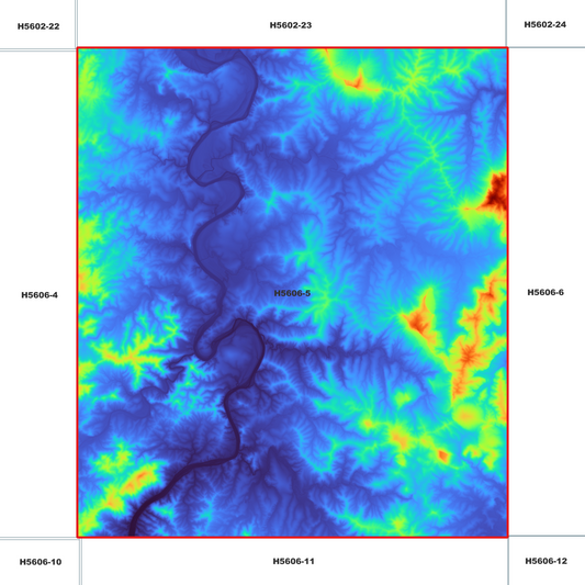 Pikapene 1m Digital Elevation Model (H5606-5)