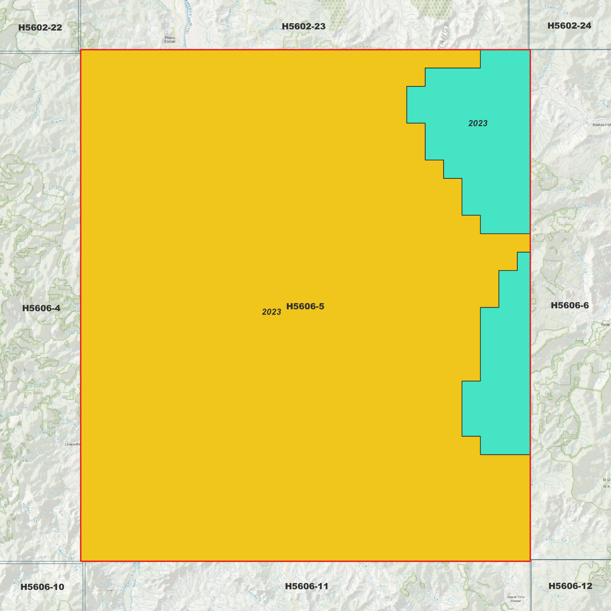 Pikapene 1m Digital Elevation Models (H5606-5)