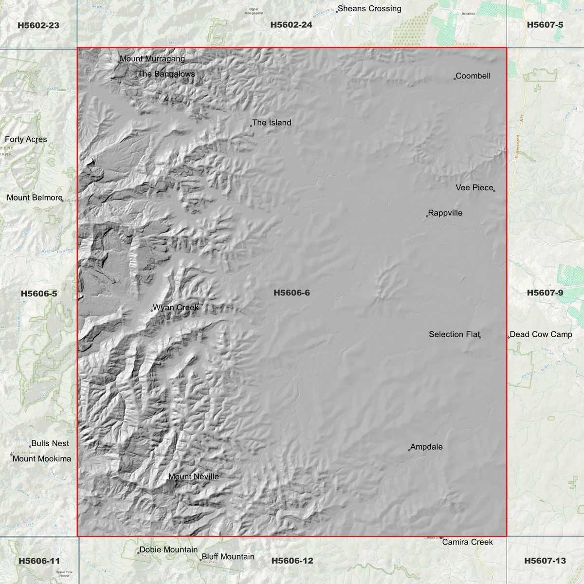 Camira 1m Digital Elevation Models (H5606-6)