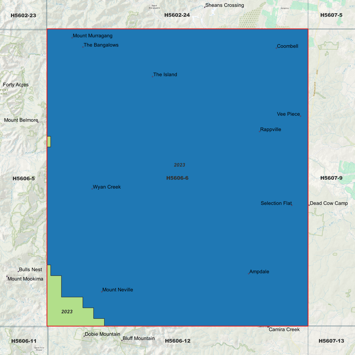 Camira 1m Digital Elevation Models (H5606-6)