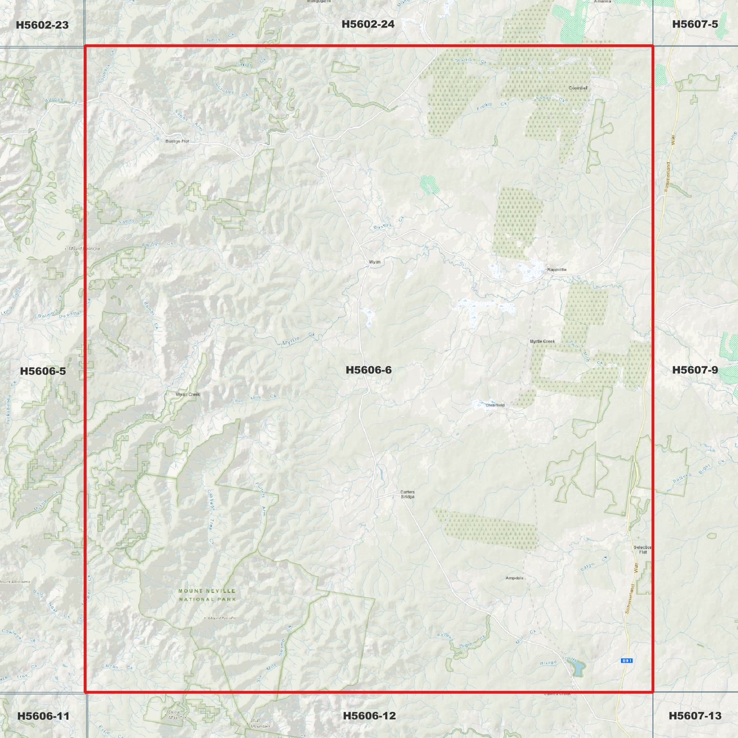 Camira 1m Digital Elevation Model (H5606-6)