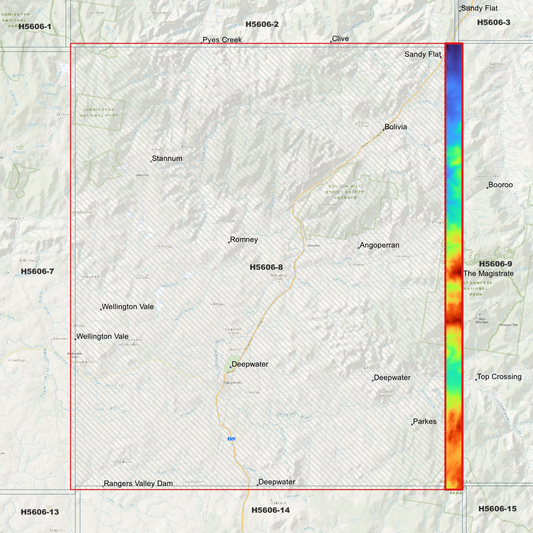 Deepwater 1m Digital Elevation Model (H5606-8)
