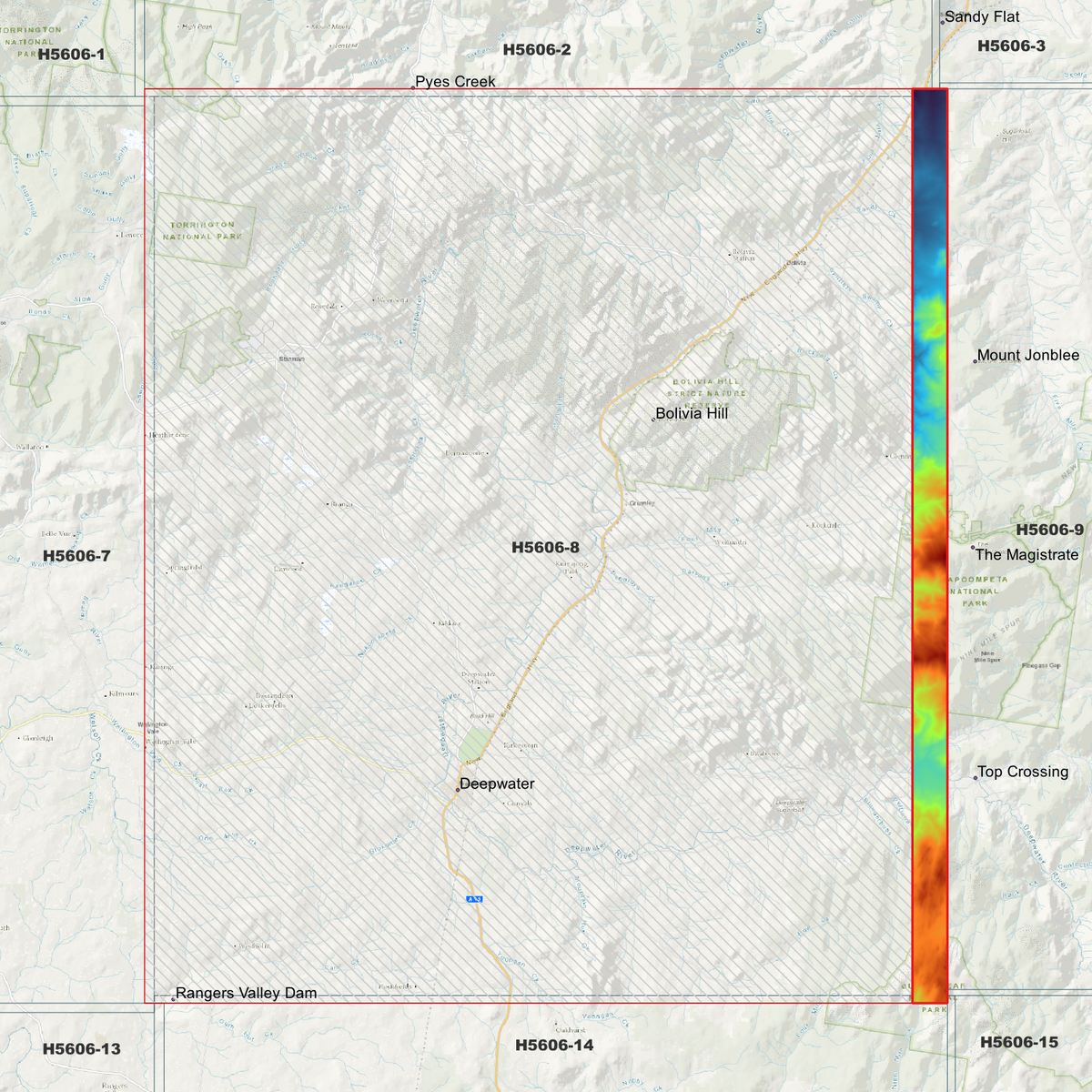 Deepwater 1m & 5m Digital Elevation Models (H5606-8)