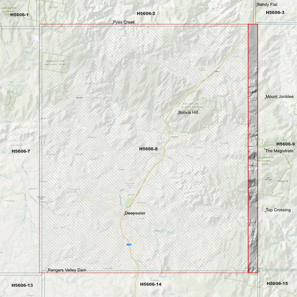 Deepwater 1m & 5m Digital Elevation Models (H5606-8)