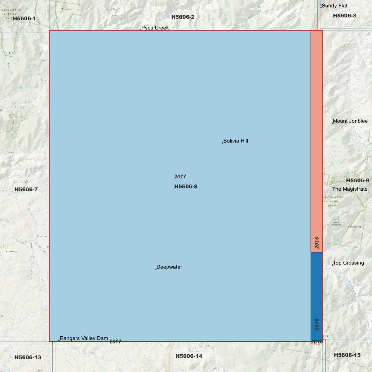 Deepwater 1m & 5m Digital Elevation Models (H5606-8)