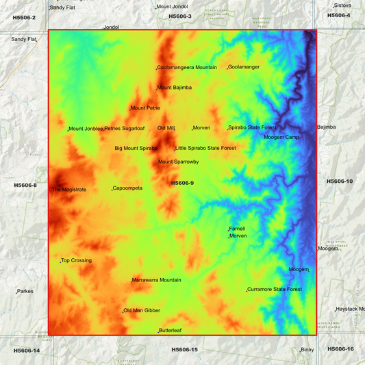 Spirabo 1m Digital Elevation Model (H5606-9)