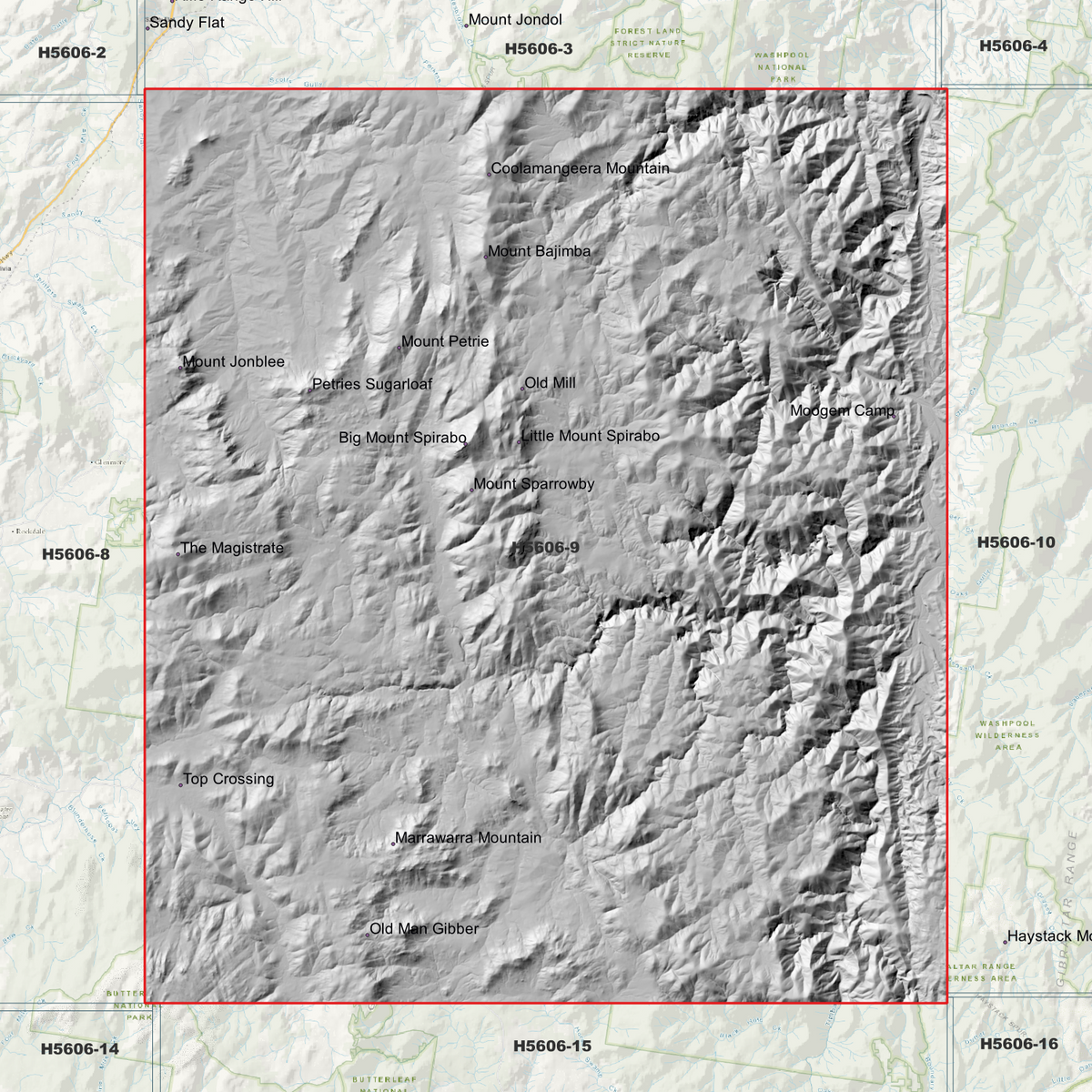 Spirabo 1m Digital Elevation Models (H5606-9)