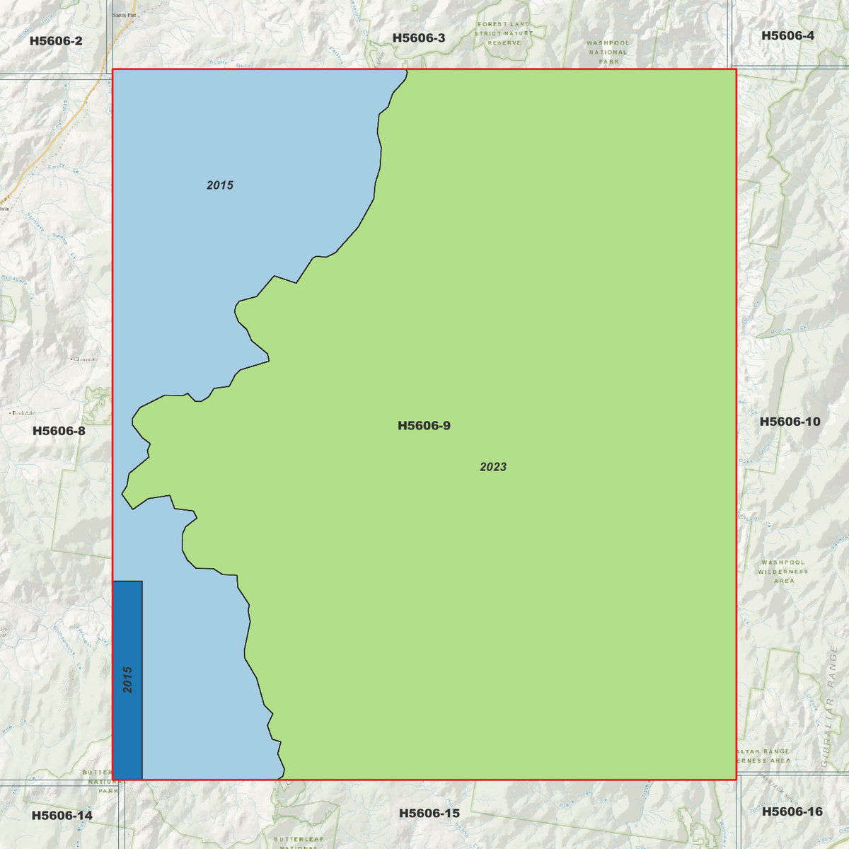 Spirabo 1m Digital Elevation Models (H5606-9)