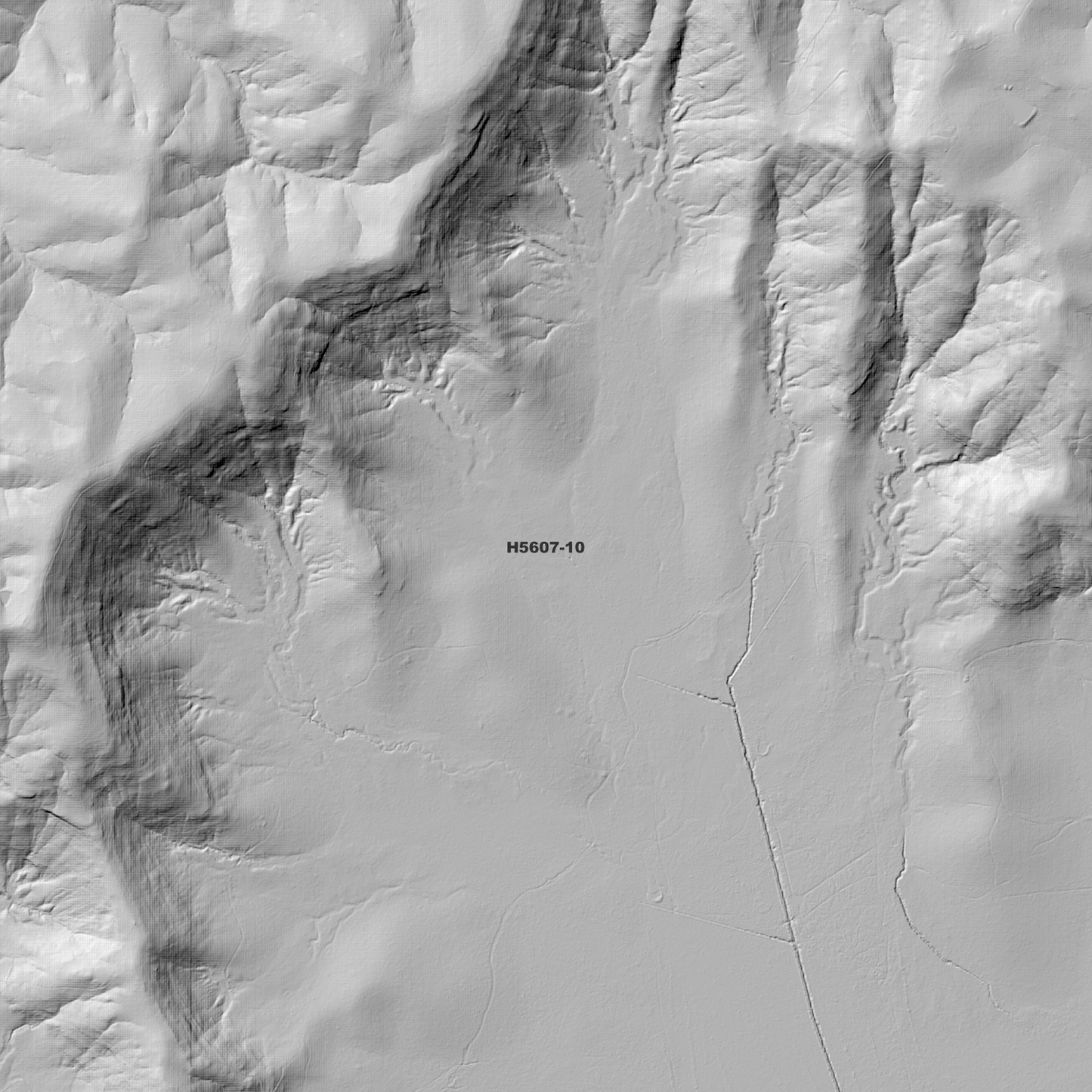 Evans 1m Digital Elevation Model (H5607-10)