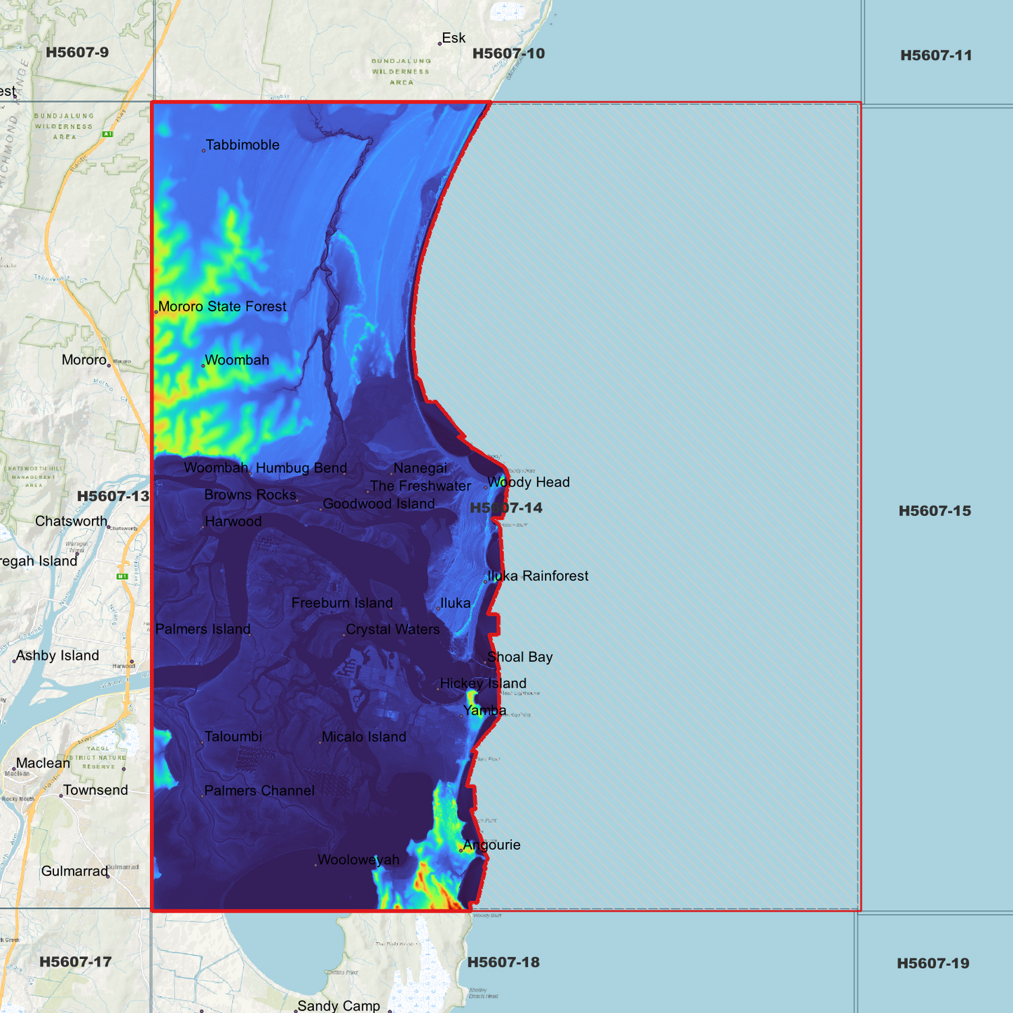 Yamba 1m Digital Elevation Model (H5607-14)