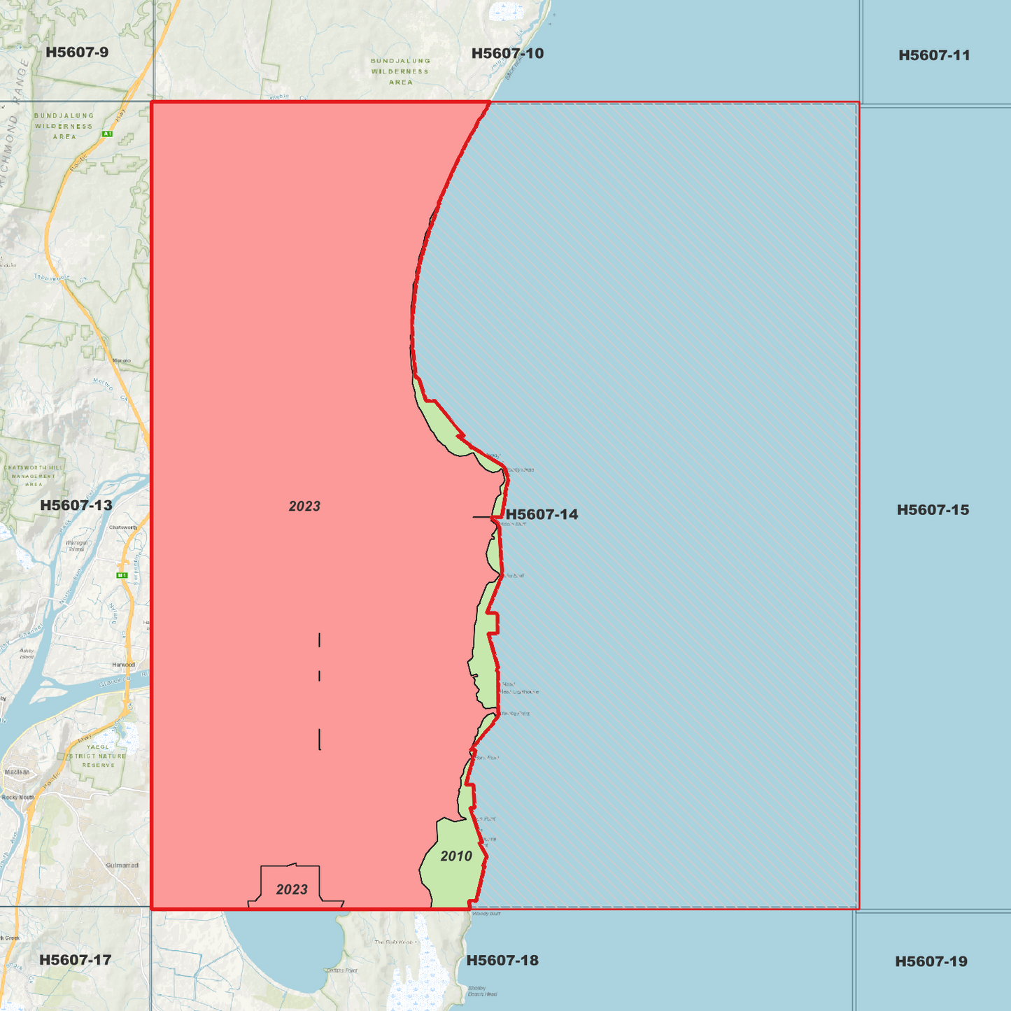 Yamba 1m Digital Elevation Model (H5607-14)