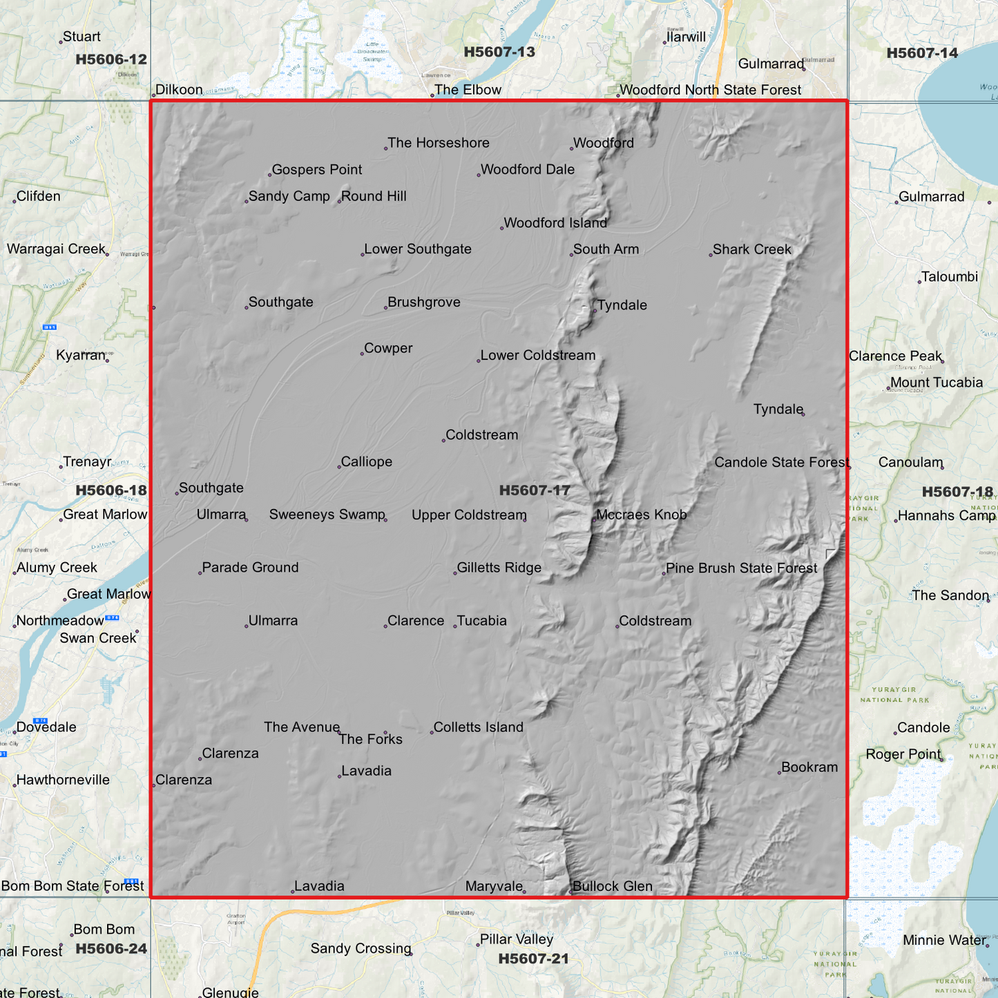 Coldsteam 1m Digital Elevation Model (H5607-17)
